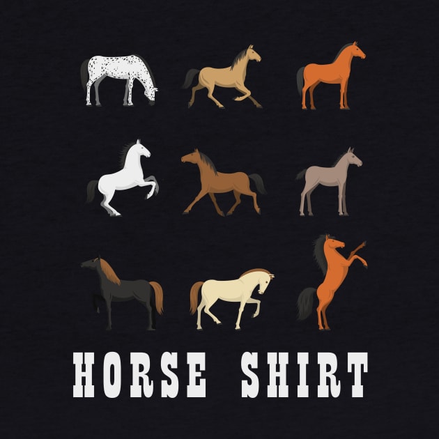 Horse Shirt by n23tees